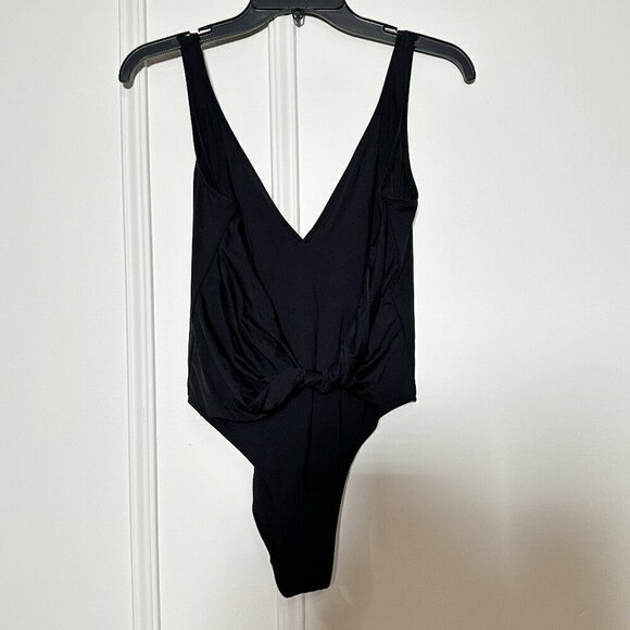 AllSaints Black One Piece Swimsuit Size Medium